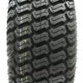 Miniatyrbillede 2 af 6: 18x8.50-8 4ply Multi turf græsdæk på fælg med fire knopper - plæneklipper 25mm BB