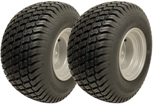 18x8.50-8 4ply Multi turf græsdæk på 100 mm pcd-fælg med fire knopper - sæt med 2 -.
