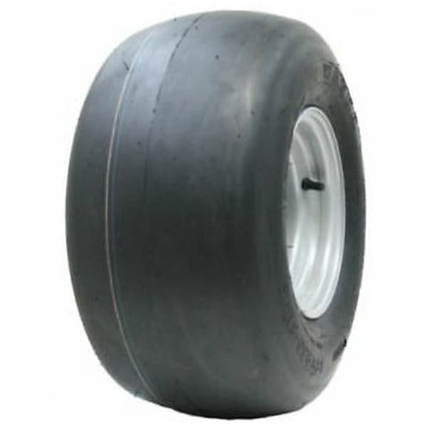 18x9.50-8 4ply glat dæk på 4stud 100mm PCD fælg - trailersæt - hay bob turner