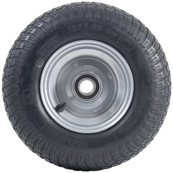 13x5.00-6 Dæk og fælge til græsplæneklipper Wanda P332, 20 mm 6304 lejer (sæt med 4)