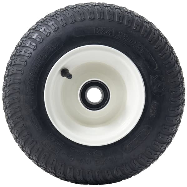13x5.00-6 Dæk og fælge til græsplæneklipper Wanda P332, 25 mm 6205 lejer (sæt med 2)