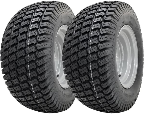 20x8.00-10 Plæneklipperhjul Wanda Grass 4 tommer PCD E-Marked Road Legal (sæt med 2)