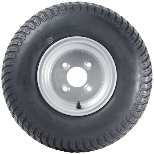 18x6.50-8 Græsdæk til plæneklipper på fælg 4Ply Wanda P332 4x100mm PCD fælg (sæt med 2)