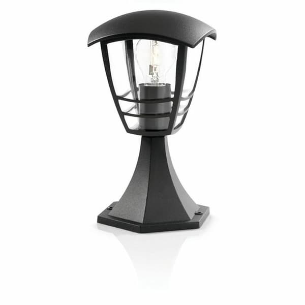 Vägglykta Philips 15382/30/16 Svart Aluminium E27