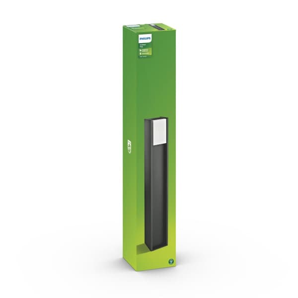 Bøje Philips 16354/93/16 Antracit 12,1 x 80,2 x 12,1 cm Aluminium Plastik (4000 K) (Varm hvid) (2700 K)