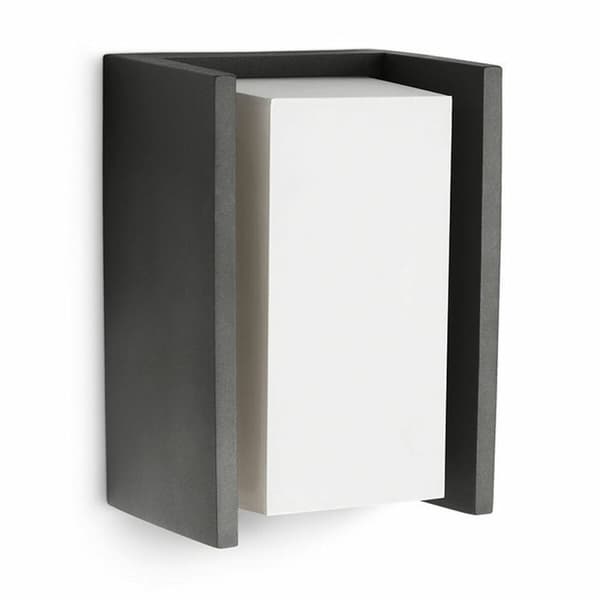 Væglampe Philips 16351/93/16 Antracit Aluminium 15 W E27 970 Lm A (4000 K) (Varm hvid) (2700 K) (1 enheder) Anthracit