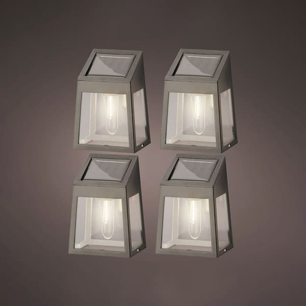 Seinävalo Lumineo 898174 5 Lm Aurinkokenno LED Valo (4 osaa)