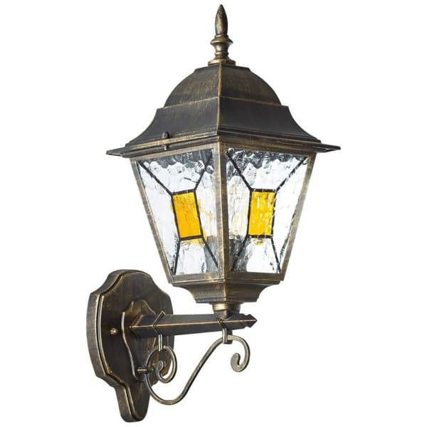 Trädgårdslampa Brilliant Janel Svart 60 W E27