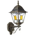 Miniatyrbild 1 av 2: Trädgårdslampa Brilliant Janel Svart 60 W E27