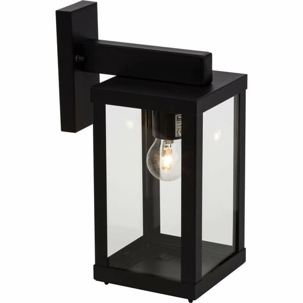 Vägglykta Brilliant Gaia Extern Svart Metall 60 W E27