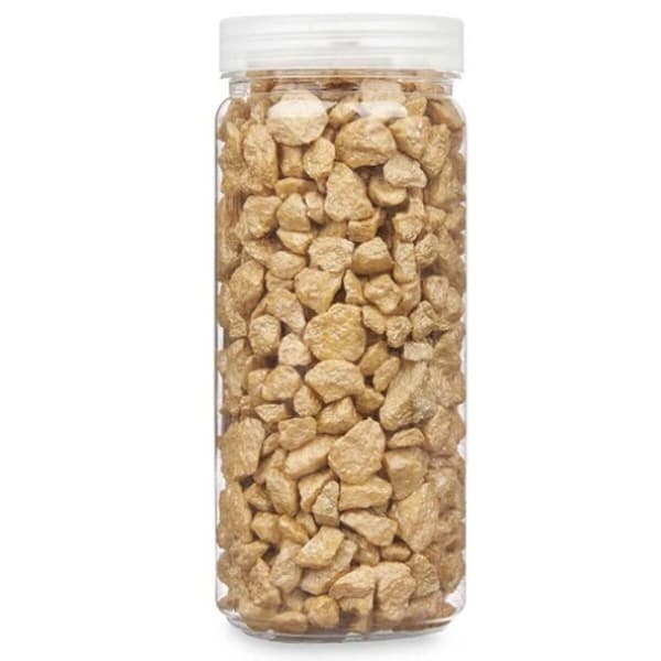 Koristeelliset kivet Keltainen 10 - 20 mm 700 g (12 osaa)