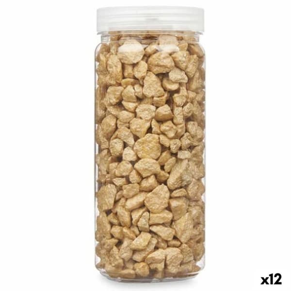 Koristeelliset kivet Keltainen 10 - 20 mm 700 g (12 osaa)
