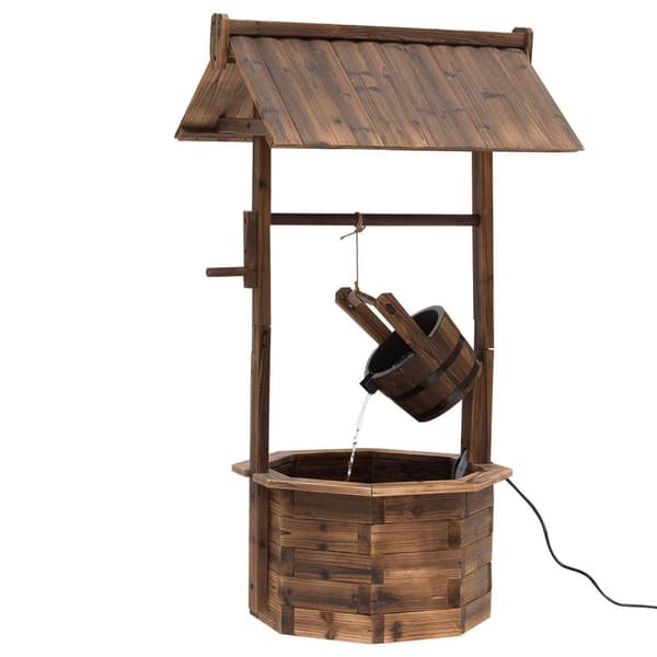 Rootz Garden Ornamental - Bruin - Fyrtræ - 26,77 cm x 22,44 cm x 46,46 cm
