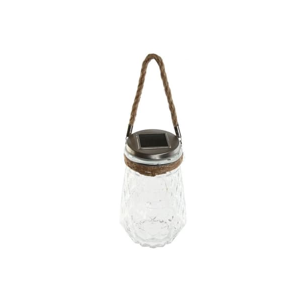 Belysning dekoration Home ESPRIT Transparent Silvrig 11 x 11 x 18 cm