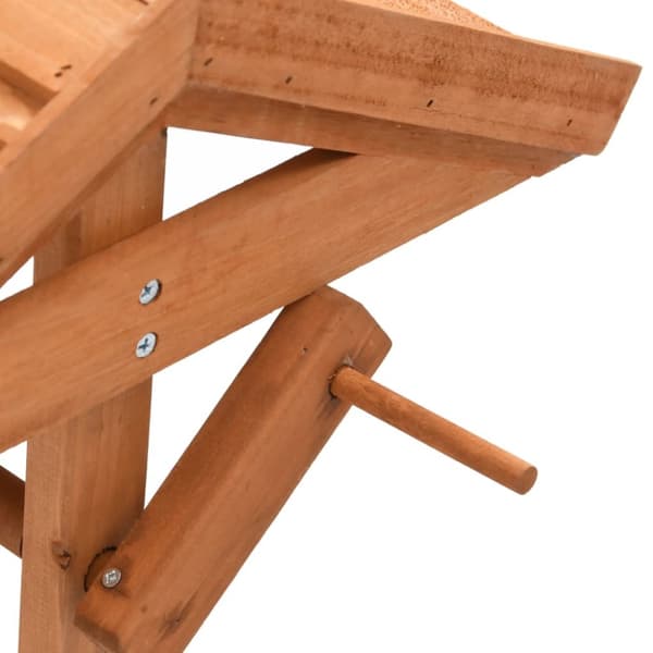 vidaXL plantekasse ønskebrønd 40x40x84 cm fyrretræ -  Havedekorationer