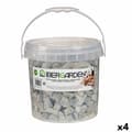 Miniatyrbild 1 av 4: Dekorativa stenar Ibergarden 3KG-GRIS CLARO Ljusgrå 3 Kg (4 antal)