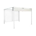 Miniatyrbild 4 av 10: Pergola DKD Home Decor Vit 296 x 296 x 225 cm Stål