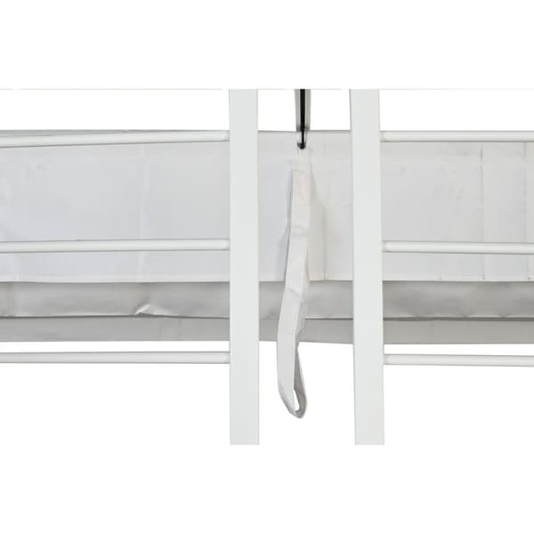 Pergola DKD Home Decor Vit 296 x 296 x 225 cm Stål