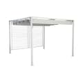 Miniatyrbild 1 av 10: Pergola DKD Home Decor Vit 296 x 296 x 225 cm Stål