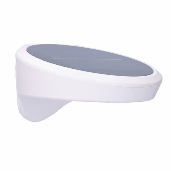 Vägglampa med LED EDM 31853 Vit 2 W 1,8 W 200 Lm 155 Lm Sol Rörelsesensor (6500 K)