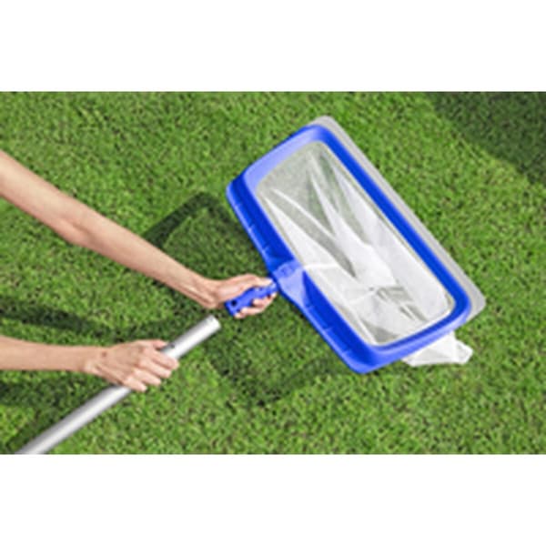 Bestway Aluminium Stång Pool Teleskop 457 cm Retraktabel Trädgård 58702