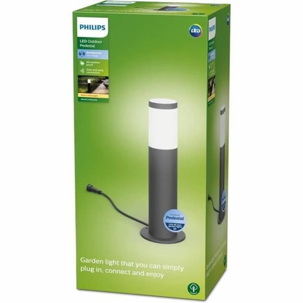 Lampa Philips Grå 12 V Varmvit 600 lm (1 antal)