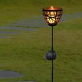 Miniatyrbillede 2 af 3: Solcelle-havelys Lumisky Grå Metal