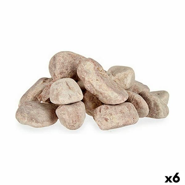 Dekorative steiner 2 Kg Jord (6 enheter)