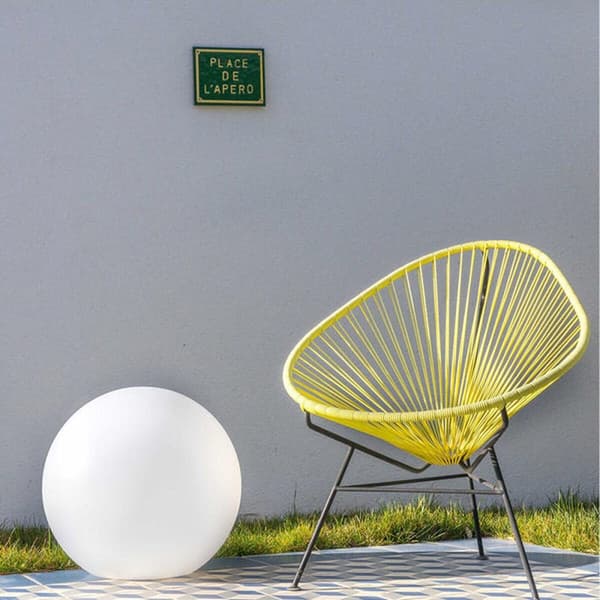 Utelysball Lumisky Bobby Hvit Ø 60 cm E27