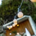 Miniatyrbilde 2 av 4: Krans av LED-lys Lumisky Party Milky 5,7 m 10