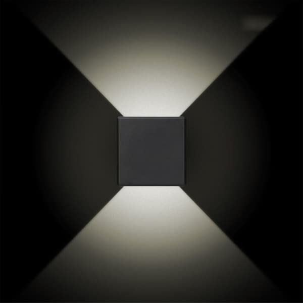 Vägglampa med LED EDM 32141 Plast A G 3 W 85 lm (4000 K)