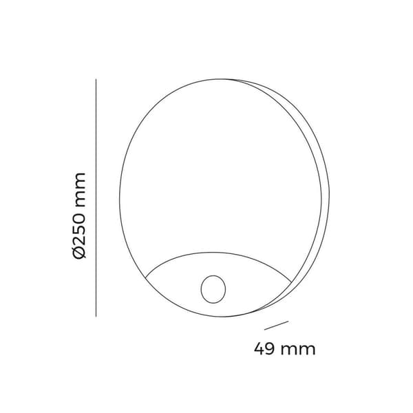 LED-seinävalo EDM 32538 polypropeeni E 15 W 13 W 1250 Lm 1850 lm Valkoinen (6500 K) (6400 K)