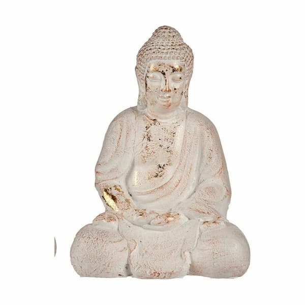 Dekorativ Trädgårdsfigur Ibergarden CC20436 Polyresin Buddha 22,5 x 41,5 x 29,5 cm (2 antal)