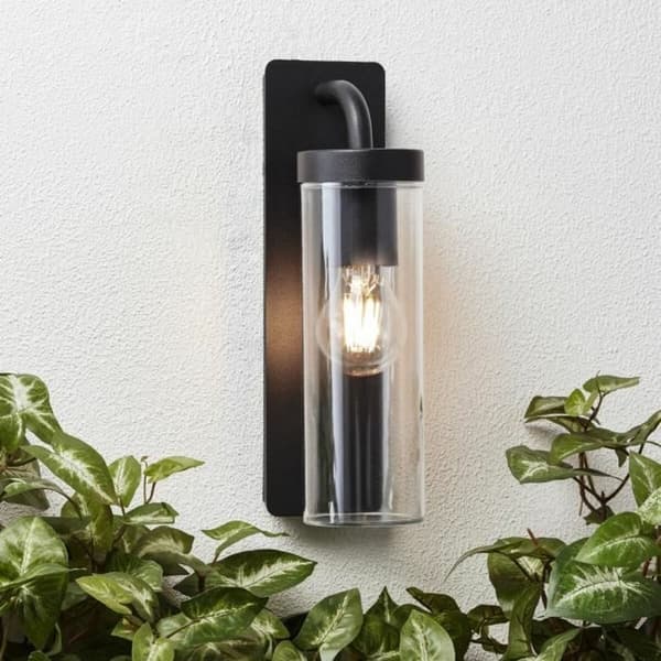 Væglampe Brilliant Aosta Sort Metal Plastik 25 W E27