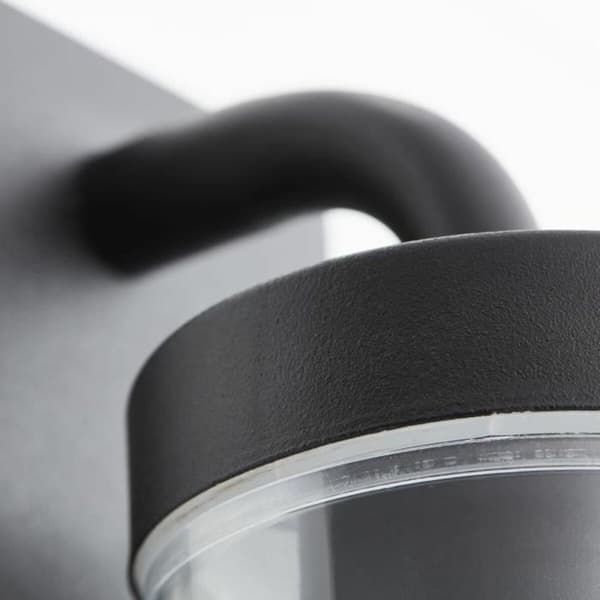 Væglampe Brilliant Aosta Sort Metal Plastik 25 W E27