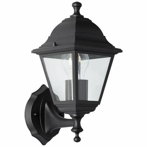 Seinävalo Brilliant Nissie E27 60 W Musta
