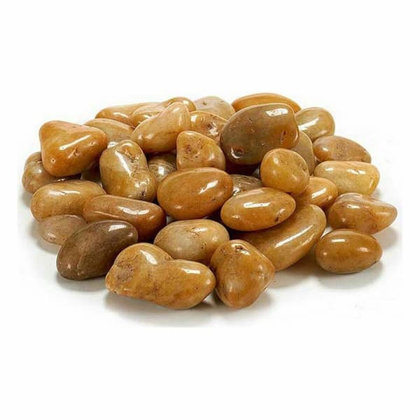 Koristeelliset kivet Ibergarden 3BRM Ruskea Medium 3 Kg (4 osaa)