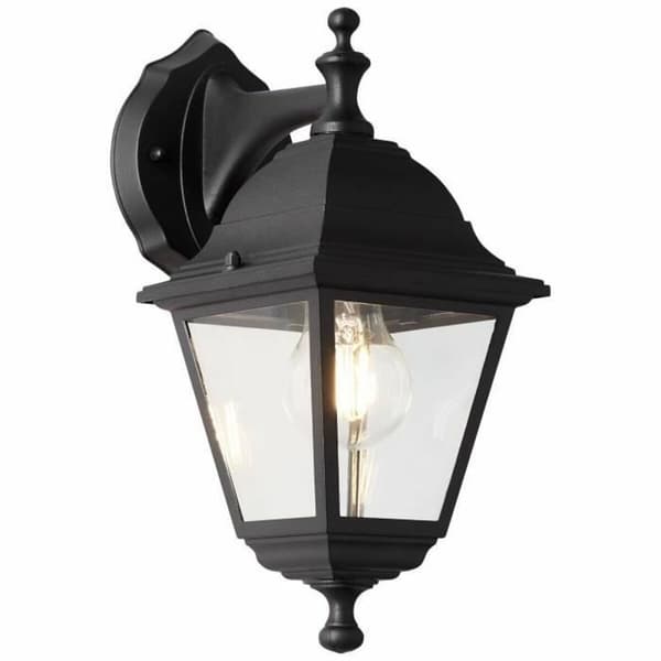 Seinävalo Brilliant Nissie Ulkopuoli E27 60 W Musta