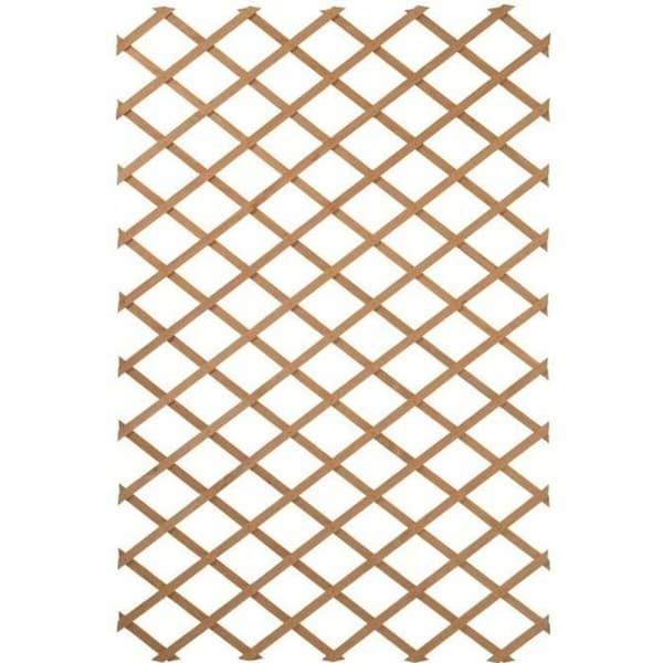 Ristikko Nature Puu Luonnollinen 1 x 2 m