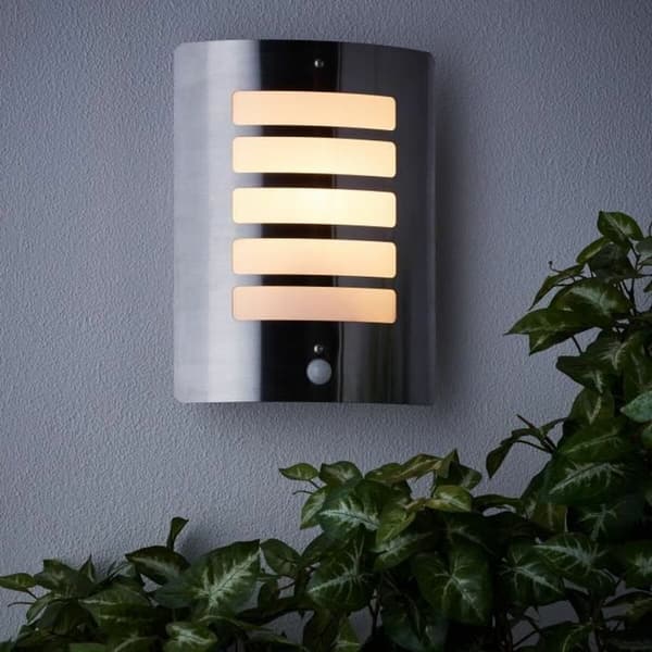 Væglampe Brilliant Todd Sølvfarvet Metal 60 W E27