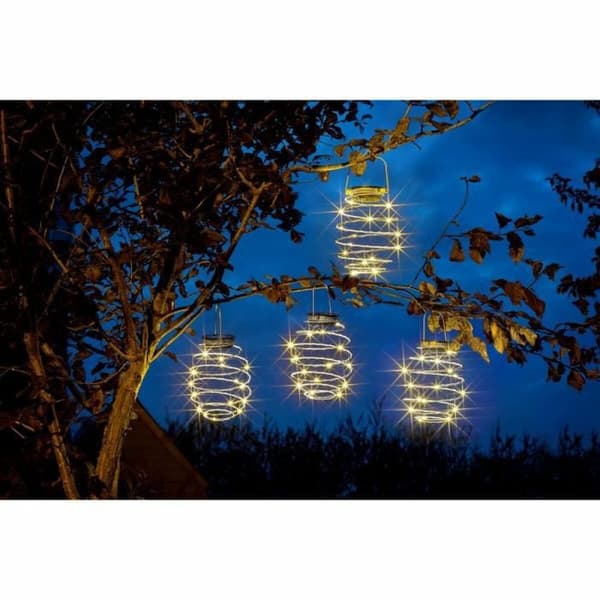 Koristevalot Smart Garden Spiralight Harmaa 4 osaa