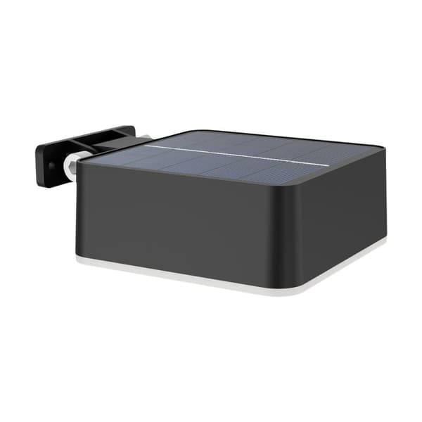 Seinävalo Philips 1,5 W 200 Lm Aurinkokenno Neliö (2700 K) musta