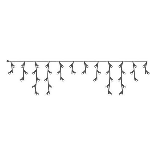 LED-verhovalot EDM 71482 Icicle Easy-Connect 100 W 0,72 W 200 x 50 cm