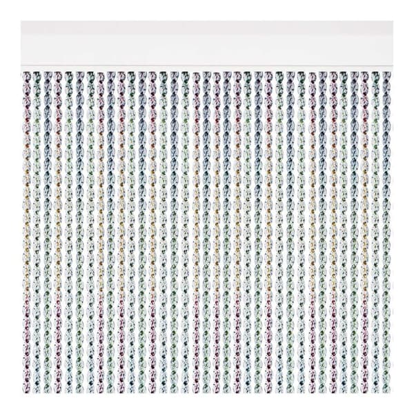 Verho Acudam Cantabria Ovet Monivärinen Ulkopuoli Hopeinen PVC Alumiini 90 x 210 cm