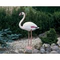 Pikkukuva 3 / 3: Koristeellinen puutarhahahmo Ubbink Hartsi Vaaleanpunainen flamingo