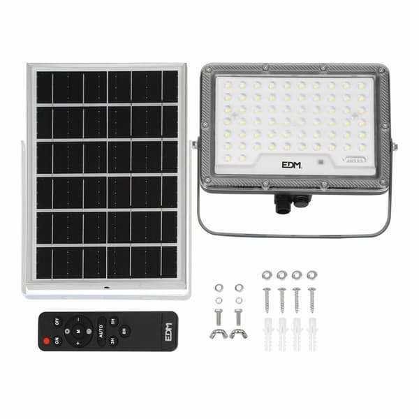 Valonheitin/projektorivalo EDM 31859 Slim 300 W 2500 lm Aurinkokenno (6500 K)