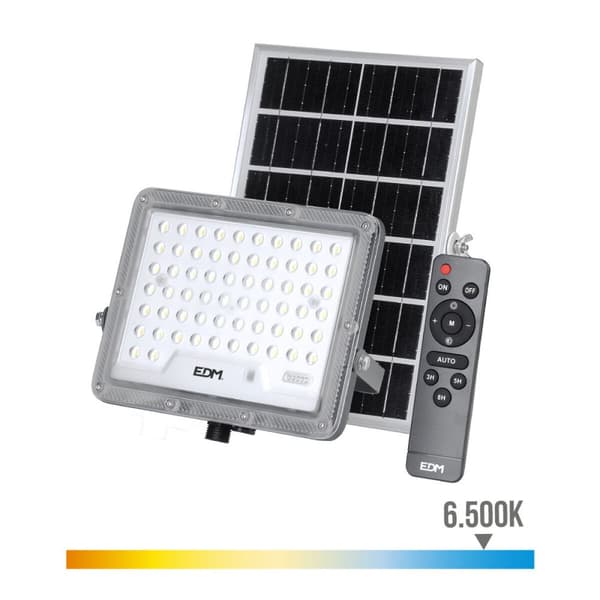 Valonheitin/projektorivalo EDM 31859 Slim 300 W 2500 lm Aurinkokenno (6500 K)