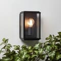 Miniatyrbillede 2 af 4: Væglampe Brilliant Gaia Sort Metal 60 W E27