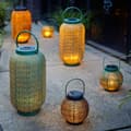 Pikkukuva 4 / 4: Lyhty Lumineo 897539 Aurinkokenno 16 cm Musta Metalli