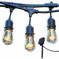Pikkukuva 1 / 5: LED-valokranssi Lumisky Musta